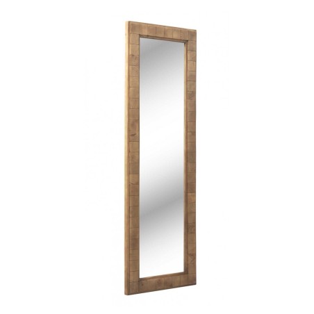 Espejos color natural. Tablero dmf chapado en madera de abeto. 62X5X185h
