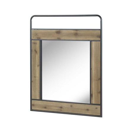 Espejos color natural. Madera de abeto y hierro. 80X5X100h