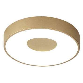 Plafón LED 56W 2700K-5000K Control Remoto serie COIN REDONDO Oro - 38x6.8h
