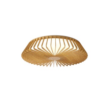 Plafón LED 56W 3000K serie HIMALAYA CEILING Madera - 53x13h