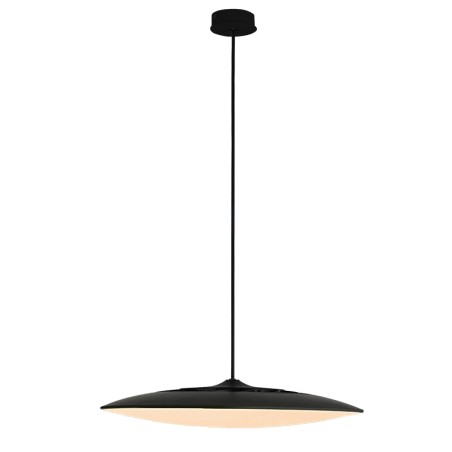 Lámpara LED 50W 3000K serie SLIM Negro - 46x20-150h