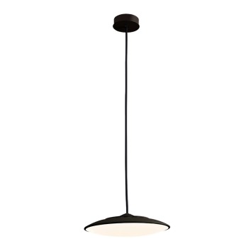 Lámpara LED 16W 4000K serie SLIM Negro - 25x20-150h