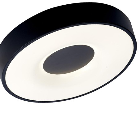 Plafón LED 56W 2700K-5000K Control Remoto serie COIN REDONDO Negro - 38x6.8h