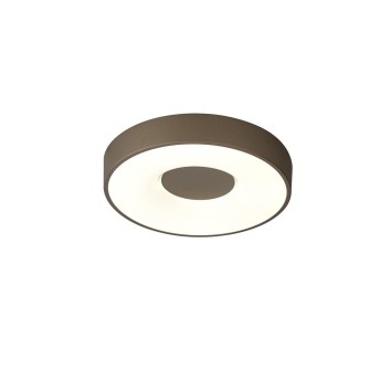 Plafón LED 56W 2700K-5000K Control Remoto serie COIN REDONDO Arena - 38x6.8h