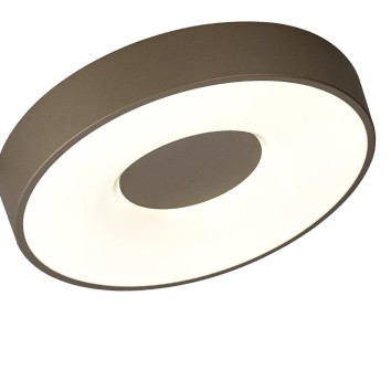 Plafón LED 56W 2700K-5000K Control Remoto serie COIN REDONDO Arena - 38x6.8h 2