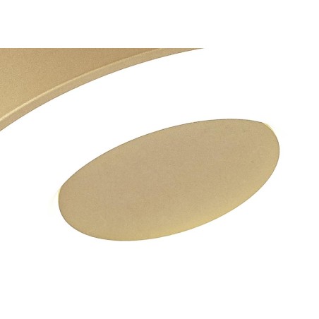 Plafón LED 56W 2700K-5000K Control Remoto serie COIN REDONDO Oro - 38x6.8h