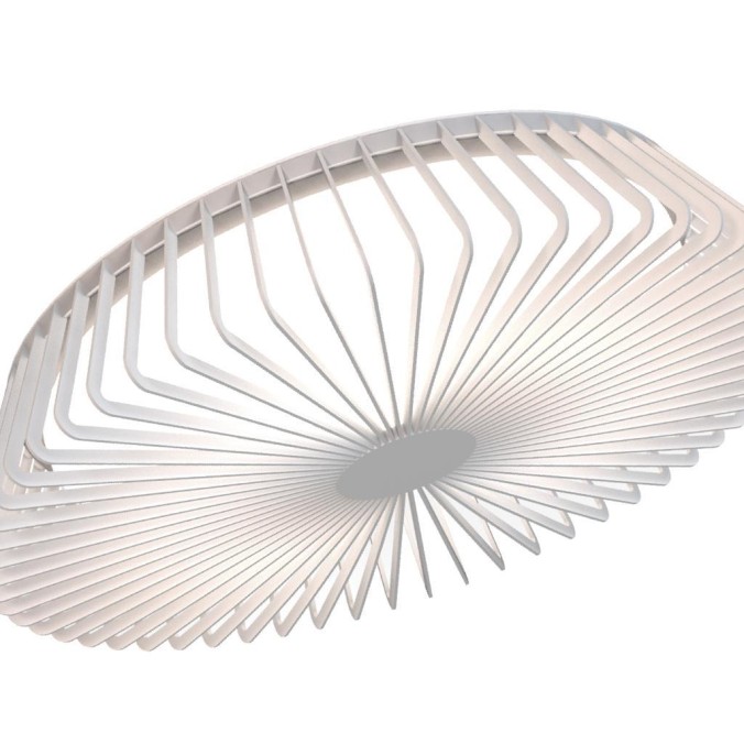 Plafón LED 56W 3000K serie HIMALAYA CEILING Blanco - 53x13h