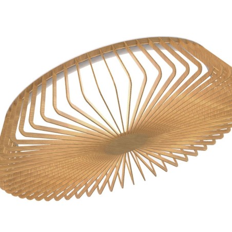 Plafón LED 56W 3000K serie HIMALAYA CEILING Madera - 53x13h