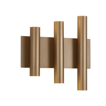 Aplique LED 36W 3000K serie CALA Oro - 28x6.6x30h