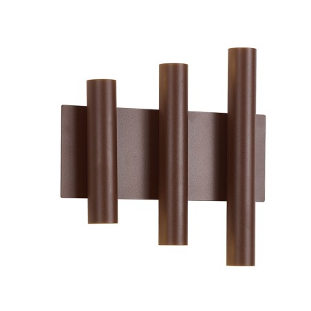 Aplique LED 36W 3000K serie CALA Corten - 28x6.6x30h