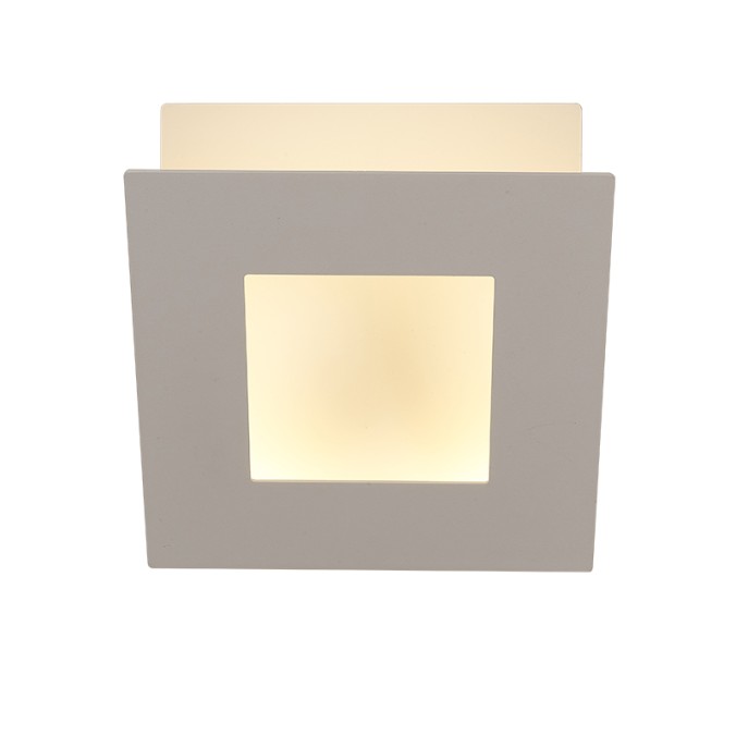 Aplique LED 24W 3000K serie DALIA Blanco - 22x22x6.3h