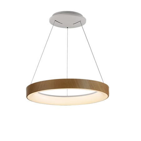 Lámpara LED  Dimable serie NISEKO Madera - 45x50-200h