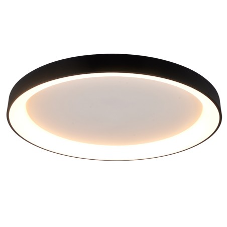 Plafón LED serie NISEKO Negro - 90x9.5h