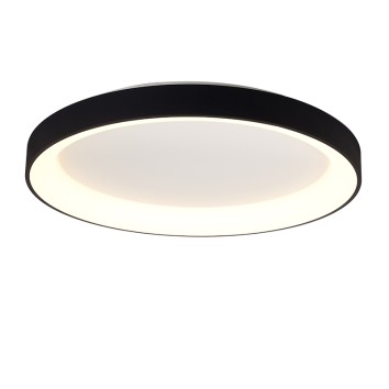 Plafón LED serie NISEKO Negro - 78x9.5h