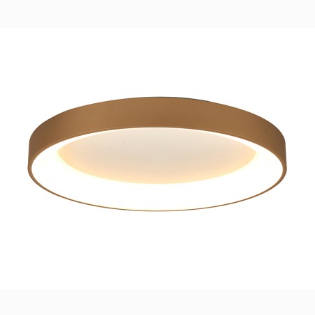 Plafón LED serie NISEKO Oro - 65x9.5h