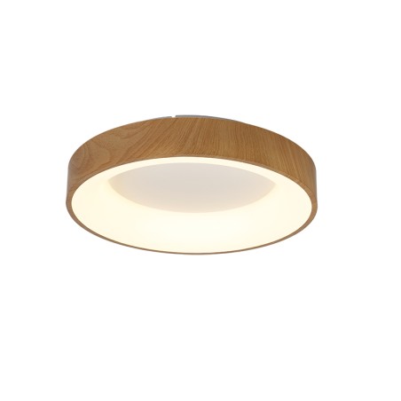 Plafón LED serie NISEKO Madera - 45x9.5h