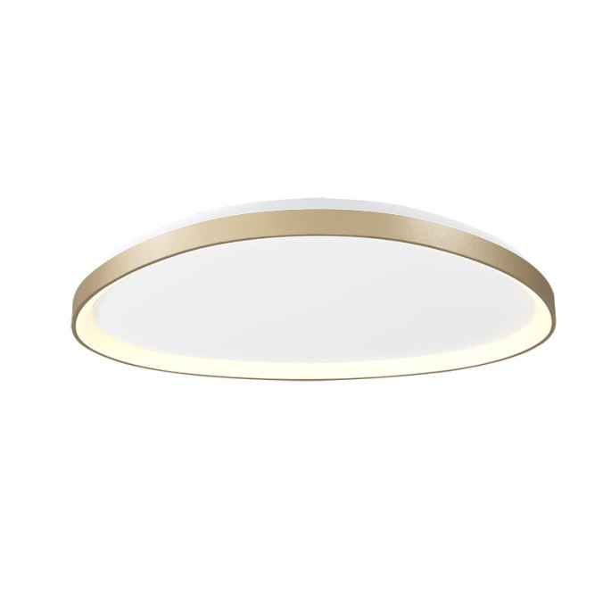 Plafón LED serie NISEKO Oro - 61.1x60.5x6.1h