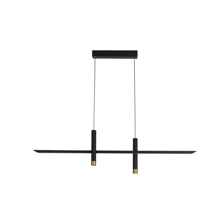 Lámpara LED 30W 3000K serie ESPARTA Negro+Oro - 103x7x150h