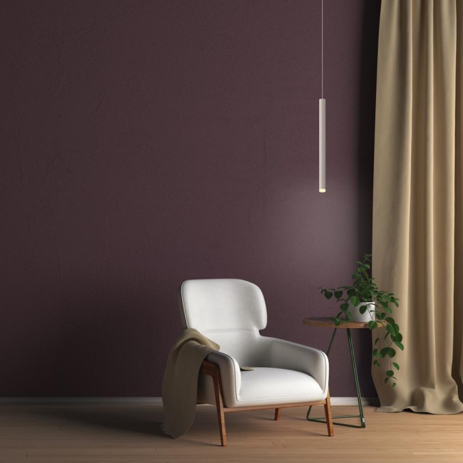 Lámpara LED  6W 3000K serie CALA Blanco - 10x255h