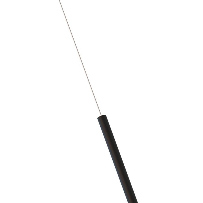 Lámpara LED  6W 3000K serie CALA Negro - 10x255h Lámpara LED  6W 3000K serie CALA Negro - 10x255h