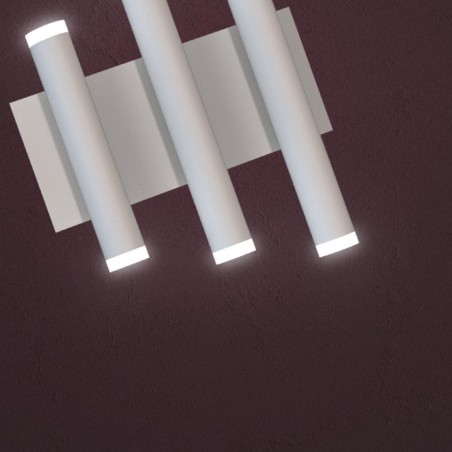 Aplique LED 36W 3000K serie CALA Blanco - 28x6.6x30h