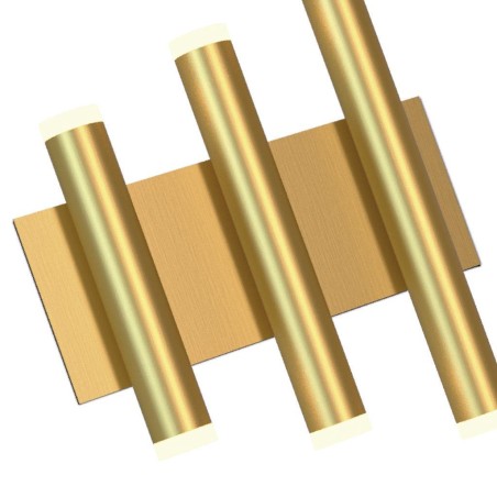 Aplique LED 36W 3000K serie CALA Oro - 28x6.6x30h