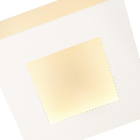 Aplique LED 18W 3000K serie DALIA Blanco - 18x18x6.3h