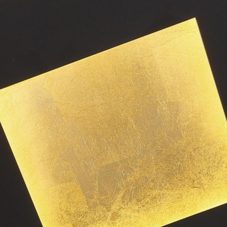 Aplique LED 40W 3000K serie DALIA Negro +Oro - 40x40x8h