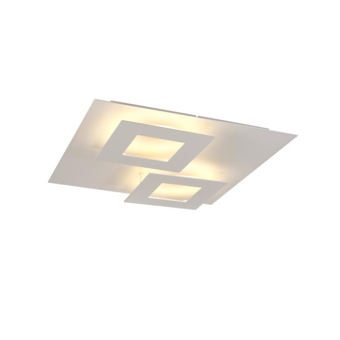 Plafón LED 48W 3000K serie DALIA Blanco - 50x50x7.5h