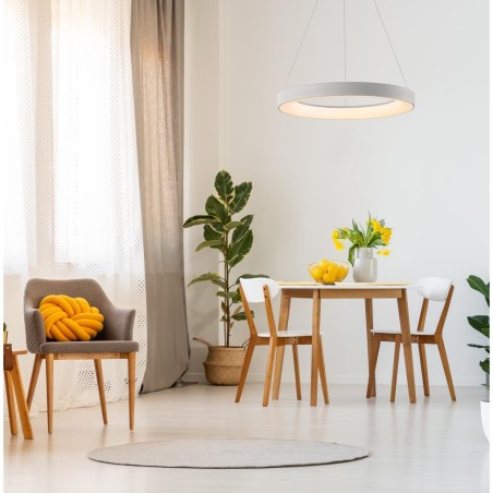 Lámpara LED  Dimable serie NISEKO Blanco - 45x50-200h