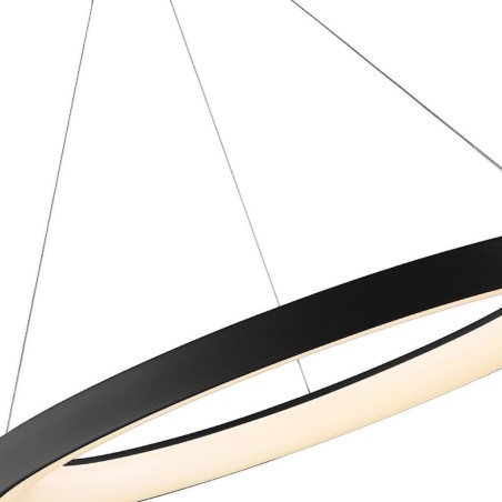 Lámpara LED  Dimable serie NISEKO Negro - 90x50-200h