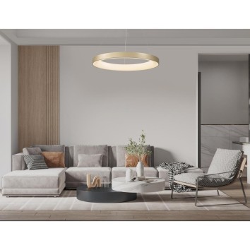 Lámpara LED  Dimable serie NISEKO Oro - 90x50-200h 2
