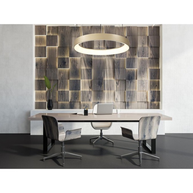 Lámpara LED  Dimable serie NISEKO Oro - 45x50-200h