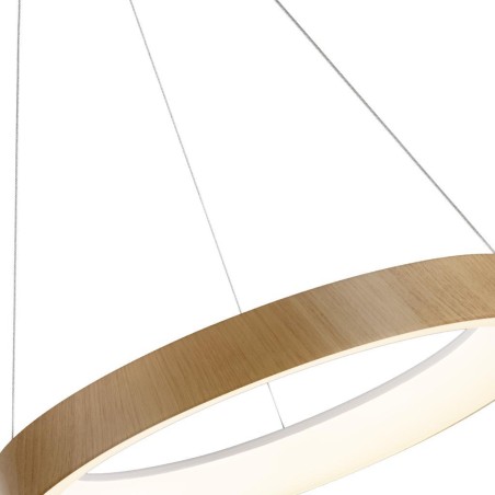 Lámpara LED  Dimable serie NISEKO Madera - 45x50-200h