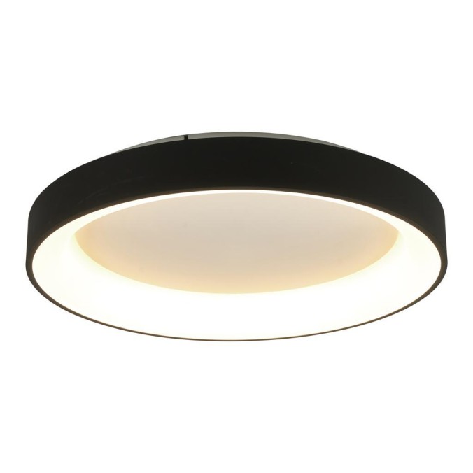 Plafón LED serie NISEKO Negro - 90x9.5h