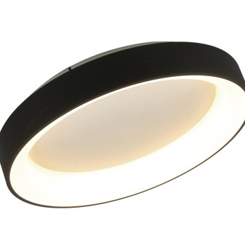 Plafón LED serie NISEKO Negro - 45x9.5h 2