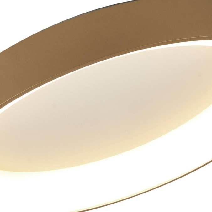 Plafón LED serie NISEKO Oro - 90x9.5h