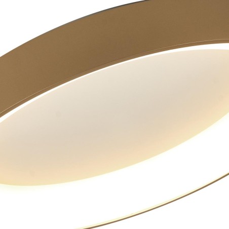 Plafón LED serie NISEKO Oro - 90x9.5h