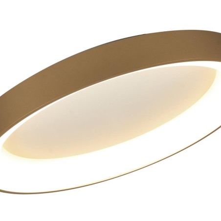 Plafón LED serie NISEKO Oro - 65x9.5h