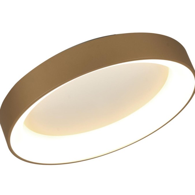 Plafón LED serie NISEKO Oro - 45x9.5h Plafón LED serie NISEKO Oro - 45x9.5h