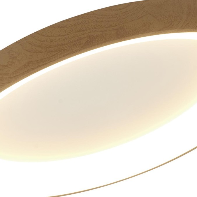 Plafón LED serie NISEKO Madera - 90x9.5h