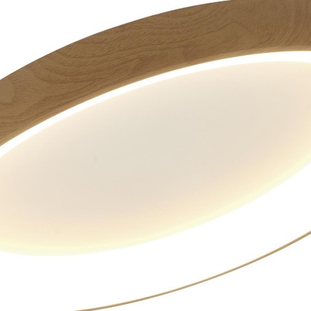 Plafón LED serie NISEKO Madera - 90x9.5h