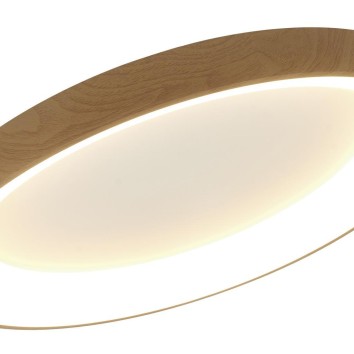 Plafón LED serie NISEKO Madera - 78x9.5h 2
