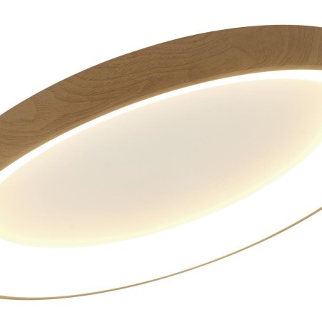 Plafón LED serie NISEKO Madera - 78x9.5h