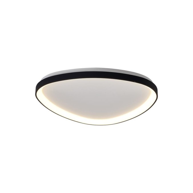 Plafón LED serie NISEKO Negro - 61.1x60.5x6.1h