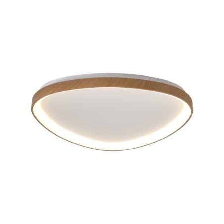 Plafón LED serie NISEKO Madera - 61.1x60.5x6.1h