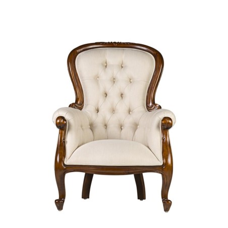 Sillón vintage grandfather honey - 76 x 75 x 107h