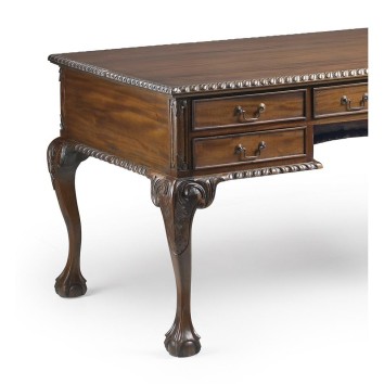Escritorio vintage chippendale 5 cajones - 160 x 80 x 79h 2