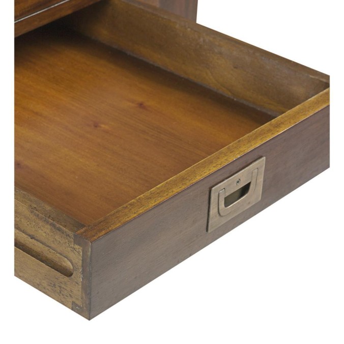 Mesa centro flamingo 1 cajón - 60 x 60 x 42h