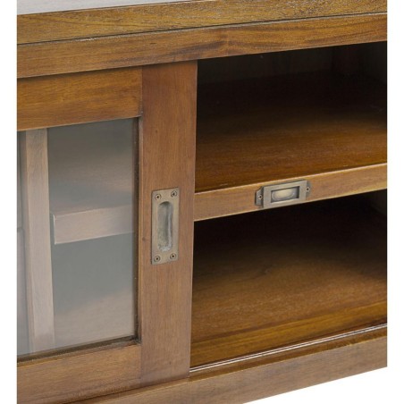 Mueble tv flamingo 3 cajones 1 puerta corredera - 115 x 40 x 50h